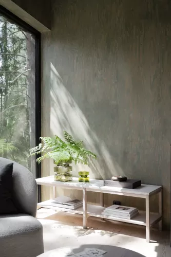 Orwel Avlastningsbord Beige/vitpigmenterad