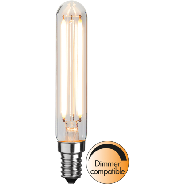 LED-Lampa E14 T20 Clear