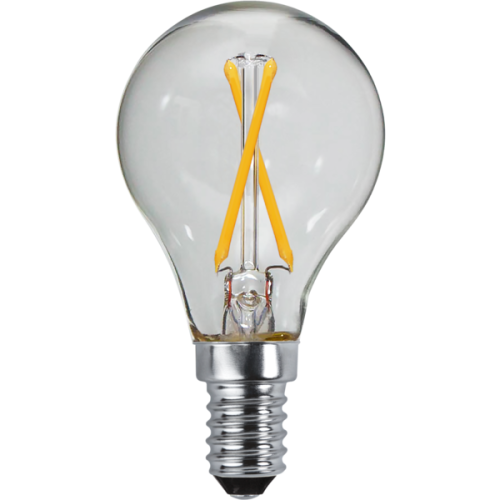 LED-Lampa E14 P45 Clear