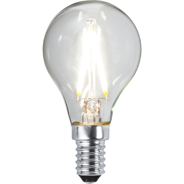 LED-Lampa E14 P45 Clear