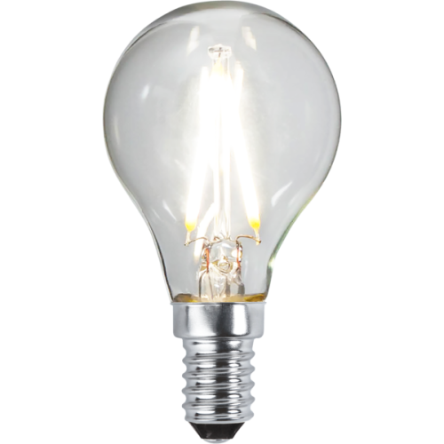 LED-Lampa E14 P45 Clear