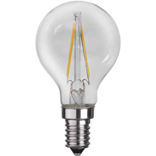 LED-Lampa E14 P45 Clear