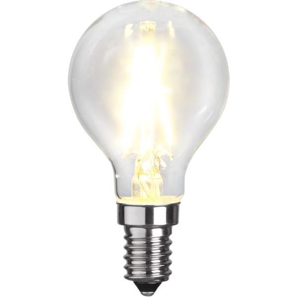 LED-Lampa E14 P45 Clear