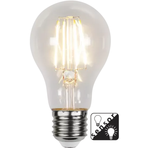 LED-Lampa E27 A60 Sensor Clear