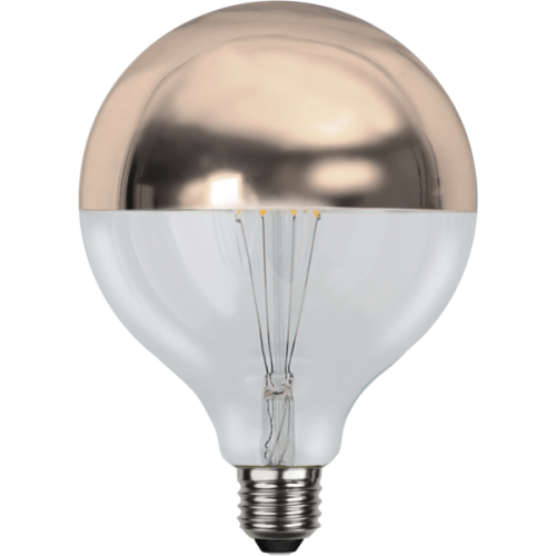 LED-Lampa E27 G125 Top Coated