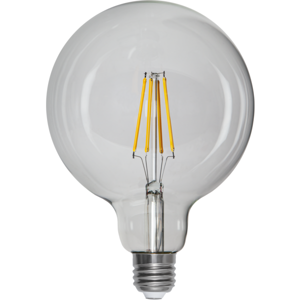 LED-Lampa E27 G125 Clear