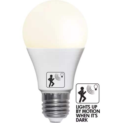 LED-Lampa E27 A60 Sensor Opaque
