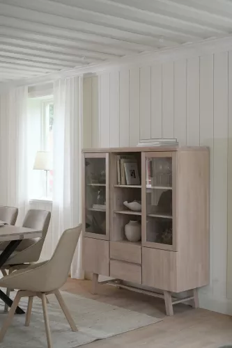 Brooklyn Skåp Vitpigmenterad