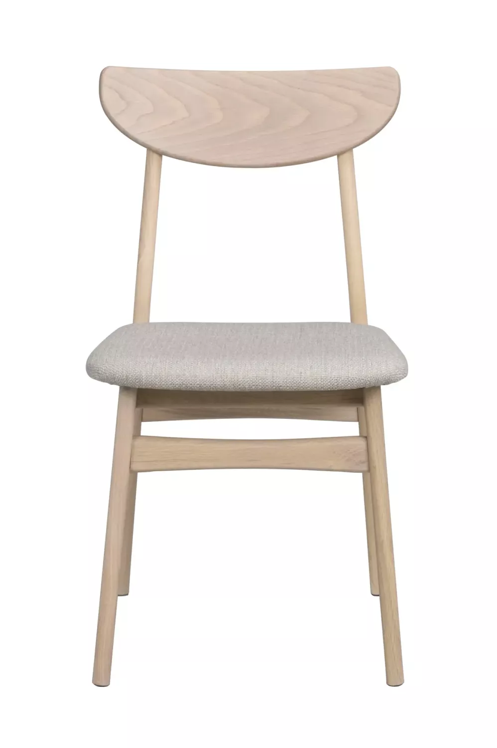 Rodham Stol Vitpigmenterad/Gråbeige