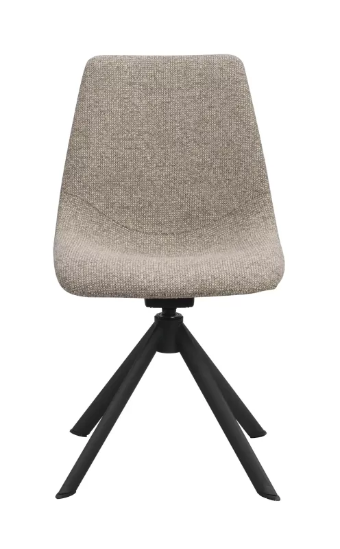 Dunmore Stol Mörkbeige/Svart