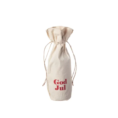 God Jul Presentpåse Offwhite/Röd
