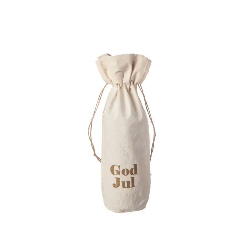 God Jul Presentpåse Offwhite/Guld