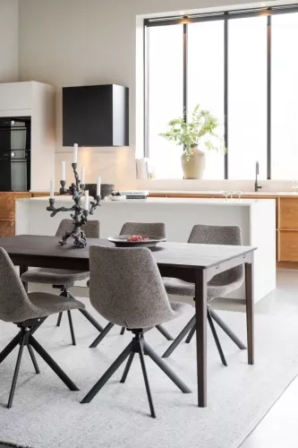 Markham Matbord Brun