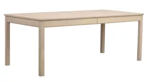 Gardner Matbord Vitpigmenterad