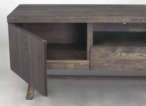 Brooklyn TV-bänk Mörkbrun