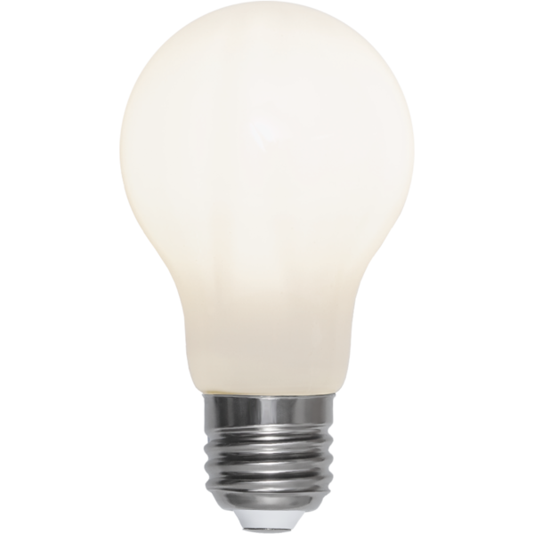 LED-Lampa E27 A60 Opaque