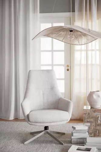 Conroe Fåtölj Leigh Ljusbeige