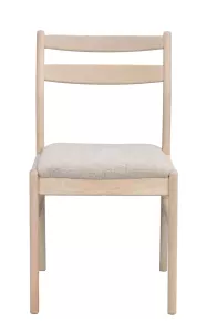 Kerwin Stol Vitpigmenterad/Ljusbeige