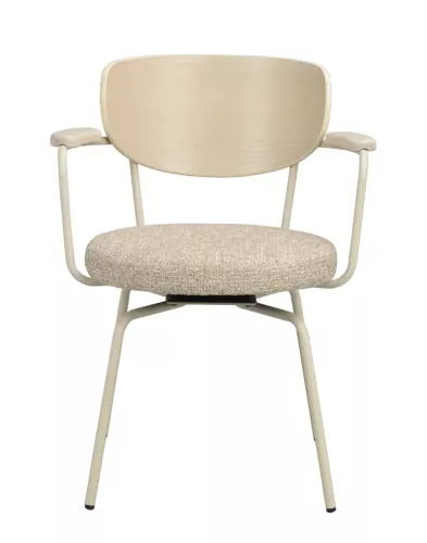 Merrick Karmstol Mörkbeige/vitpigmenterad/beige