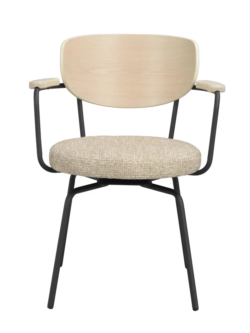 Merrick Karmstol Mörkbeige/vitpigmenterad/svart