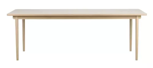 Fairmont Matbord Beige/vitpigmenterad