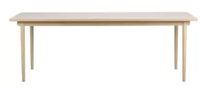 Fairmont Matbord Beige/vitpigmenterad