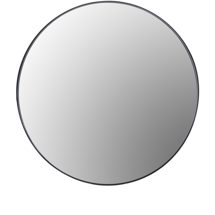 Roca Spegel Rund Svart