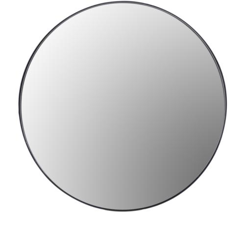 Roca Spegel Rund Svart