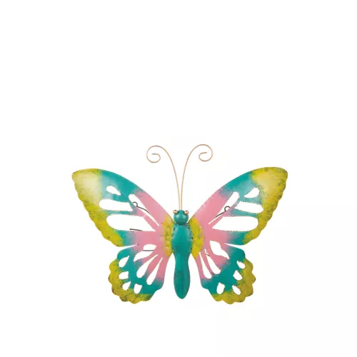 Fjäril I Hamrad Plåt