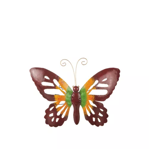 Fjäril I Hamrad Plåt