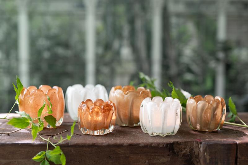 Mila Ljuslykta Vit Large