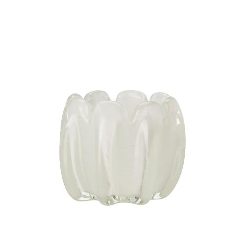 Mila Ljuslykta Vit Large