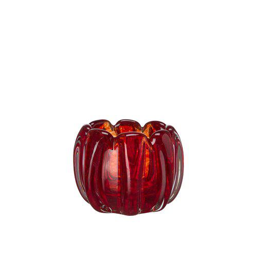 Mila Ljuslykta Röd Small