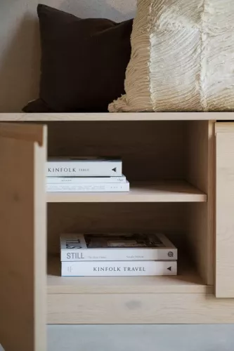 Melstone Sideboard Vitpigmenterad Låg