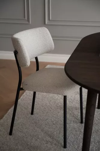 Herbster Stol Beige/Svart