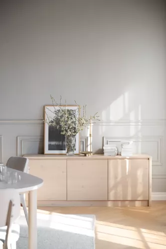 Melstone Sideboard Vitpigmenterad