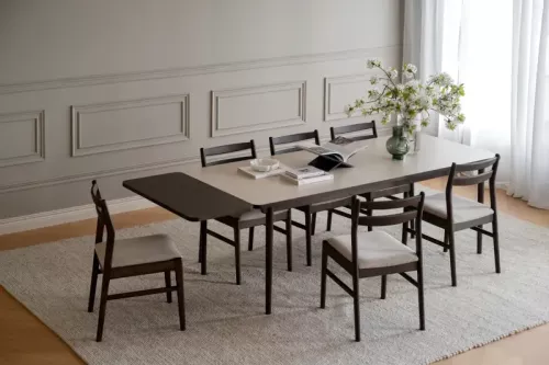 Fairmont Matbord Beige/brun