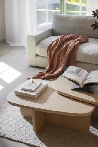 Billings Soffbord Vitpigmenterad