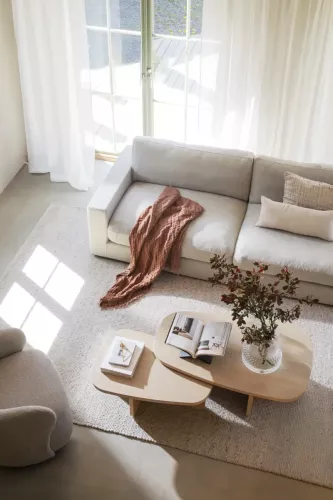 Billings Soffbord Vitpigmenterad