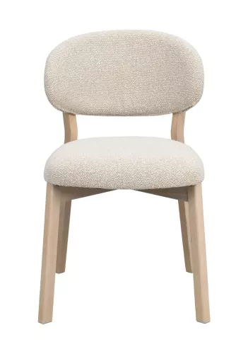 Patterson Stol Beige/Vitpigmenterad