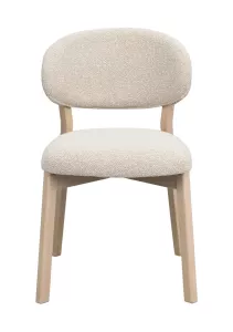 Patterson Stol Beige/Vitpigmenterad