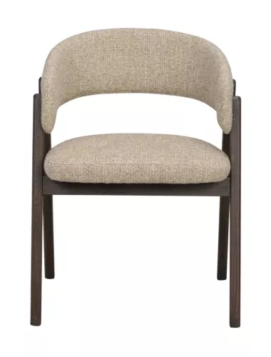 Barnaby Karmstol Mörkbeige/Brun