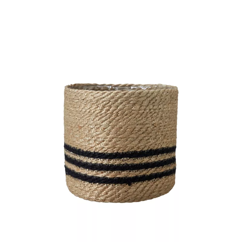 Belle Rand Kruka Natur/Svart Stor