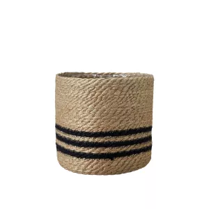 Belle Rand Kruka Natur/Svart Stor