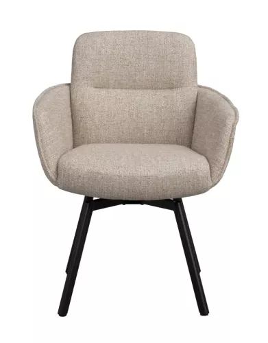 Roswell Karmstol Ljusbeige/Brun