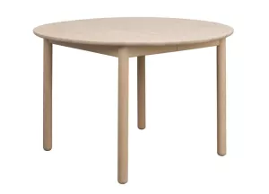 Derrymore Matbord Vitpigmenterad