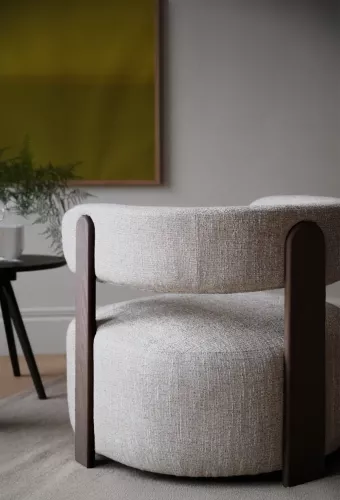 Jenison Fåtölj Field Ljusbeige