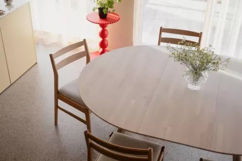 Clapperton Iläggsskiva Vitpigmenterad