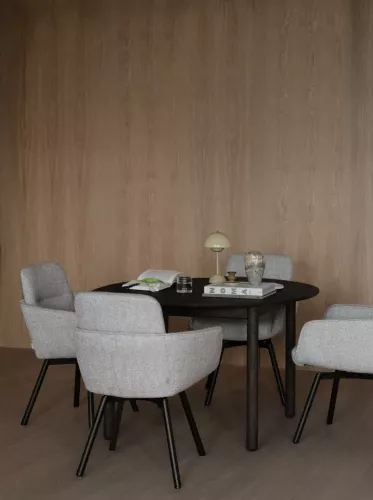 Roswell Karmstol Ljusbeige/Brun