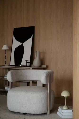 Jenison Fåtölj Field Ljusbeige